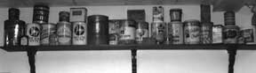 Shelf of Cans